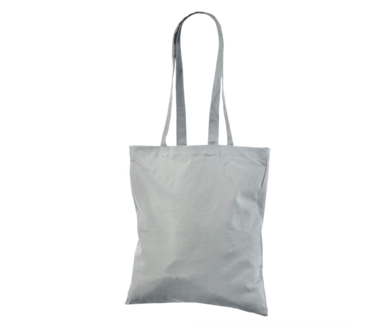 Halli värvi riidest kott