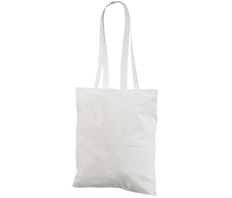 Valget värvi riidest kott