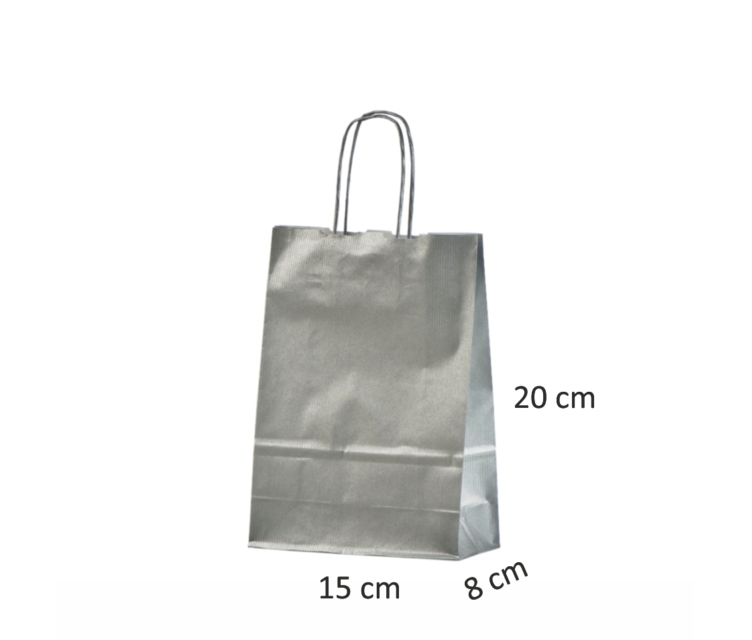 Hõbedased paberkotid