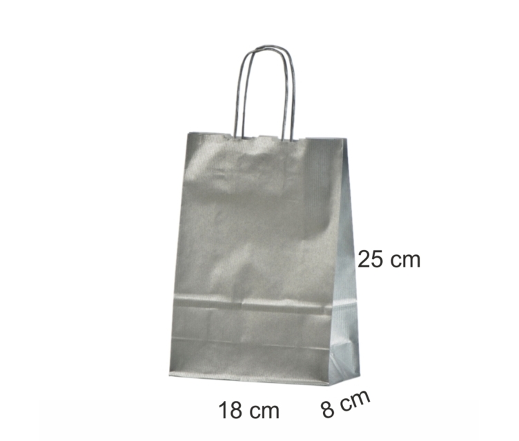 Hõbedased paberkotid