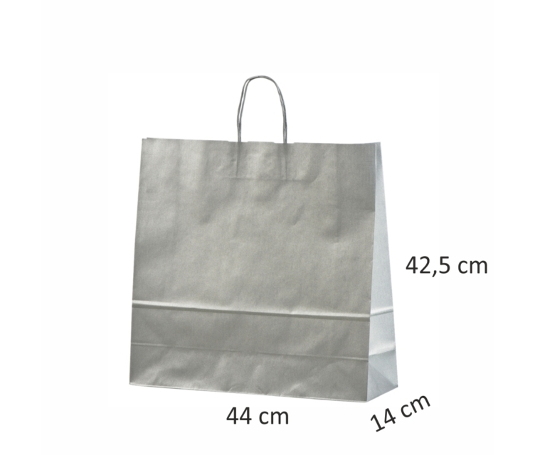 Hõbedased paberkotid