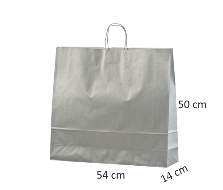 Hõbedased paberkotid