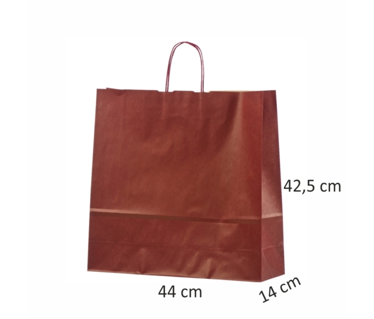 Tumepunased paberkotid