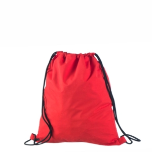 Punast värvi vetthülgavast nailonist seljakott