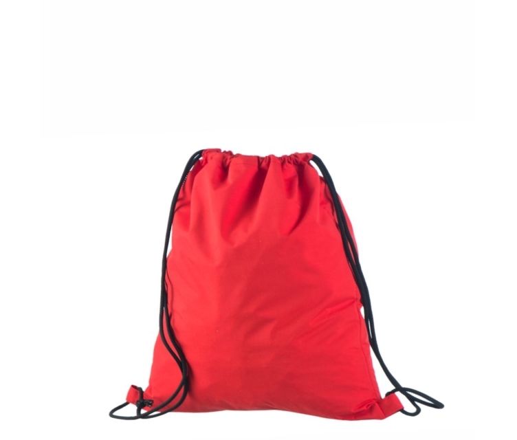 Punast värvi vetthülgavast nailonist seljakott