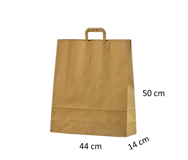 Pruunide lamedate sangadega paberkott